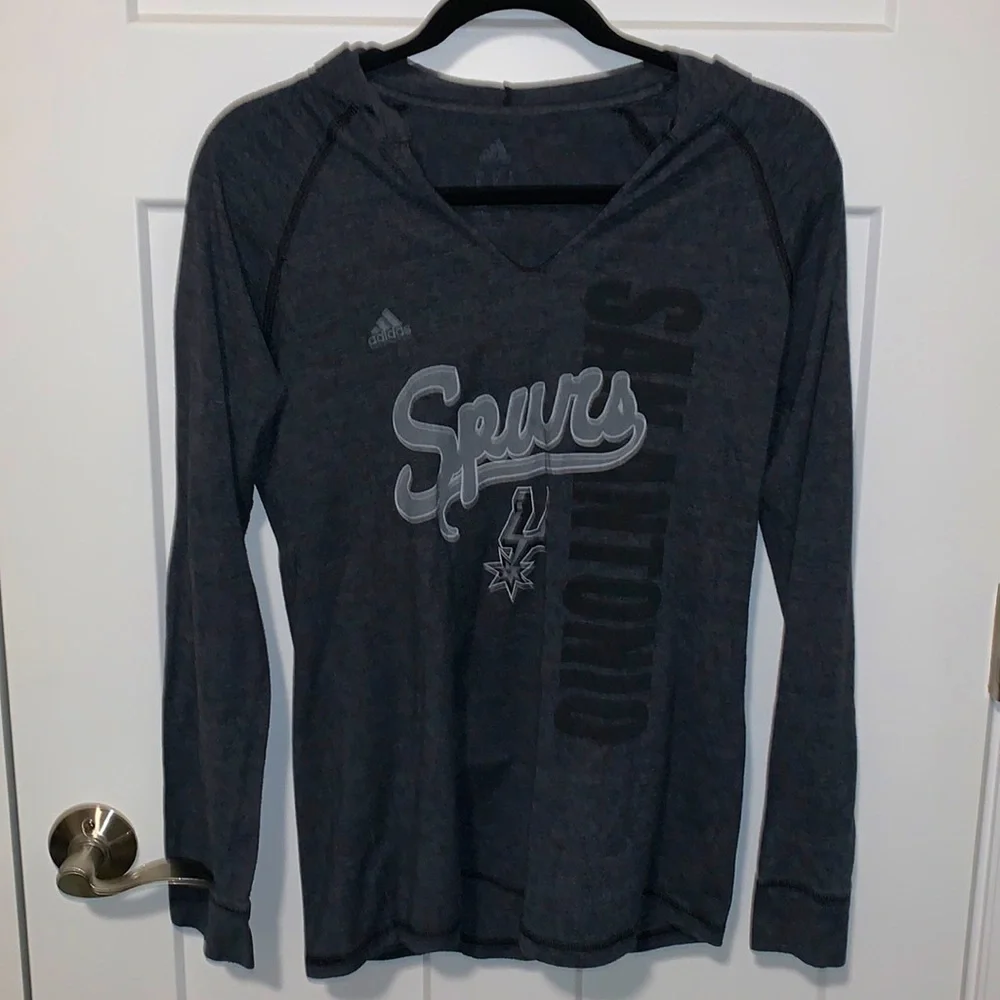 San Antonio Spurs Long Sleeve Hooded Tee
